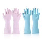 VEVOR Reusable Dishwashing Gloves, 2 Pairs Colorful Reusable Household Kitchen Cleaning Gloves for Washing Dishes and Cleaning Tasks, Flexible