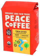 Peace Coffee, Twin Cities Organic Ground, 12 Ounce