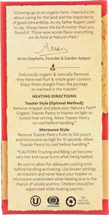 StarSun Depot (NOT A CASE) Unfrosted Berry Strawberry Toaster Pastries