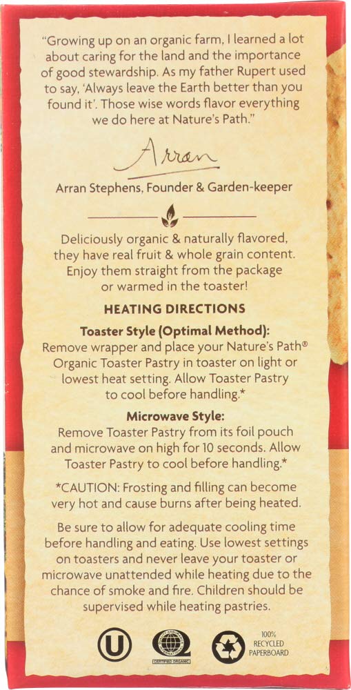 StarSun Depot (NOT A CASE) Unfrosted Berry Strawberry Toaster Pastries