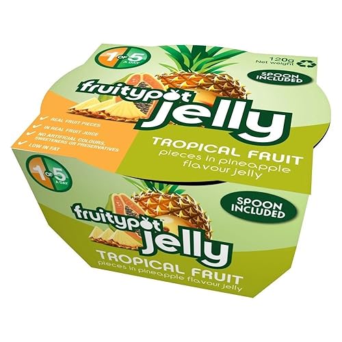 FruityPot Jelly Tropical Fruit (120g) - Pack of 6