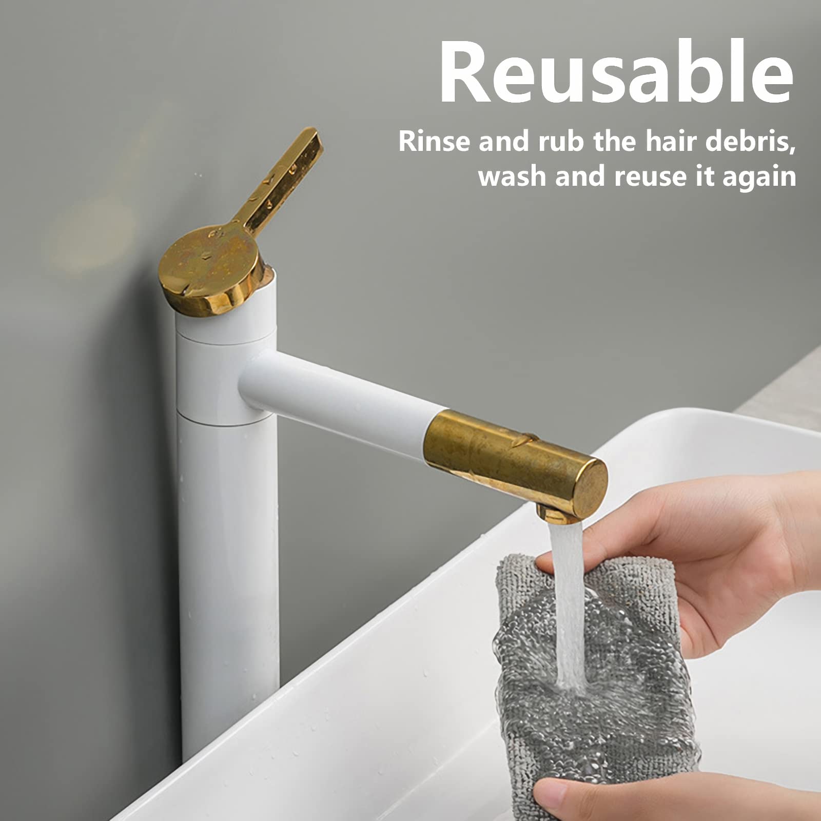 Retractable Gap Dust Cleaner, Under Refrigerator/Sofa Cleaning Tool, Microfiber Gap Duster with Extendable Pole 32-100 Inches, Suitable for Underneath