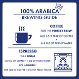 Caffè Borbone 100% Arabica Whole Bean Coffee, Arabica Coffee Beans, Medium Roast, 2.2 lb Bag (Pack of 2)