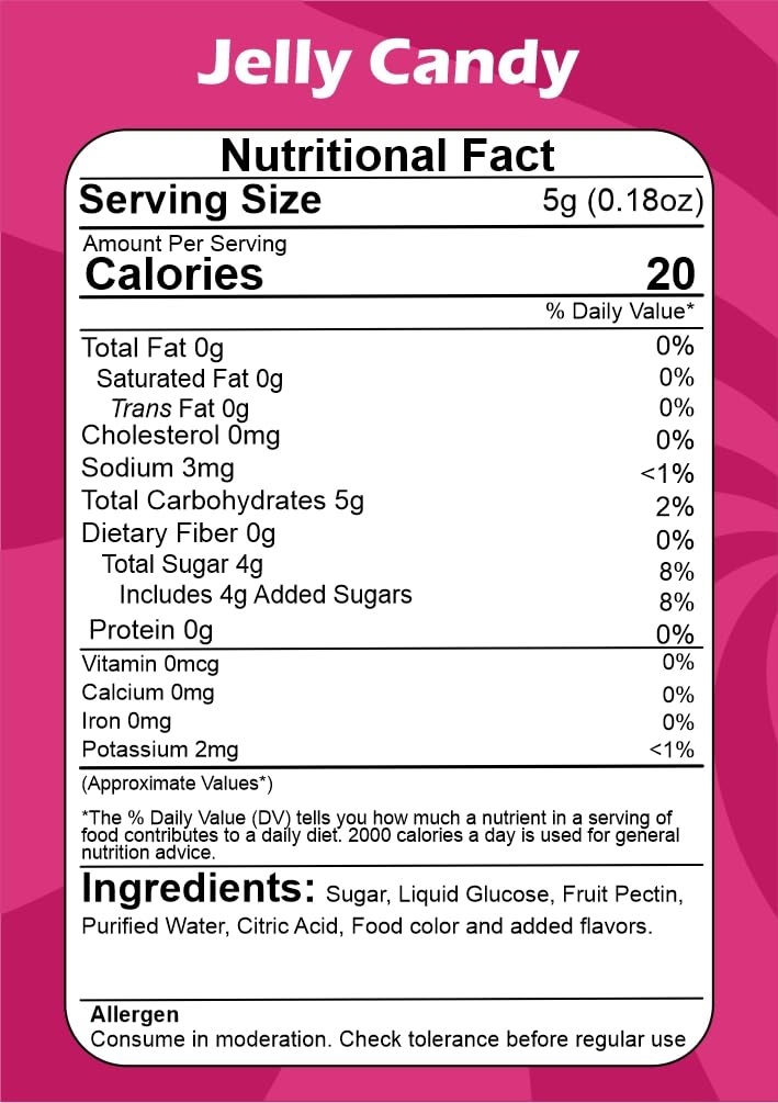 SMIBZE Natural Jelly Candy 150 GM (Pack of 1) SMIBZE