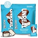 UNREAL Dark Chocolate Coconut Bars (2 Value Size Bags) | Vegan, 3g Sugar, & 3 Simple Ingredients | Non-GMO, Gluten Free, & Fair Trade | 9.5oz each