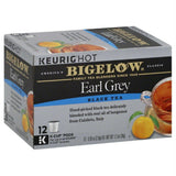 Bigelow Earl Grey Black Tea Keurig K-Cups, Caffeinated Black Tea, 12 Count Box
