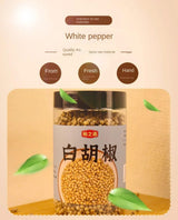 Zercumm White Pepper Bottled New Goods Spicy White Pepper Particles Feet Dry Soup Seafood Flavor
