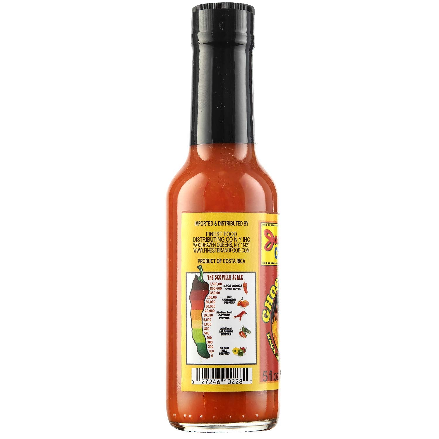 Jamaican Ghost Pepper Hot Sauce | 5 Oz