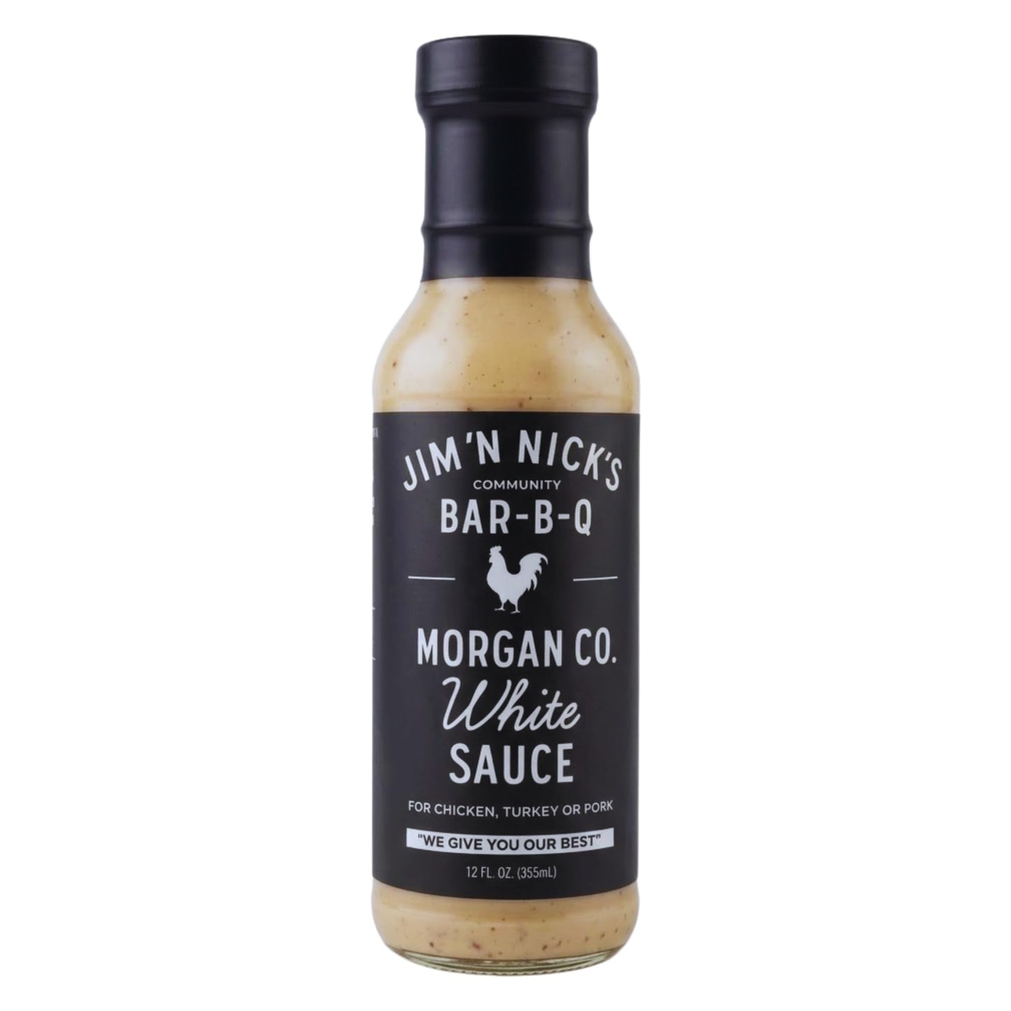 Jim N Nicks World Famous Southern Recipe Bar-B-Q, White Sauce, 12 oz, 1 Pack