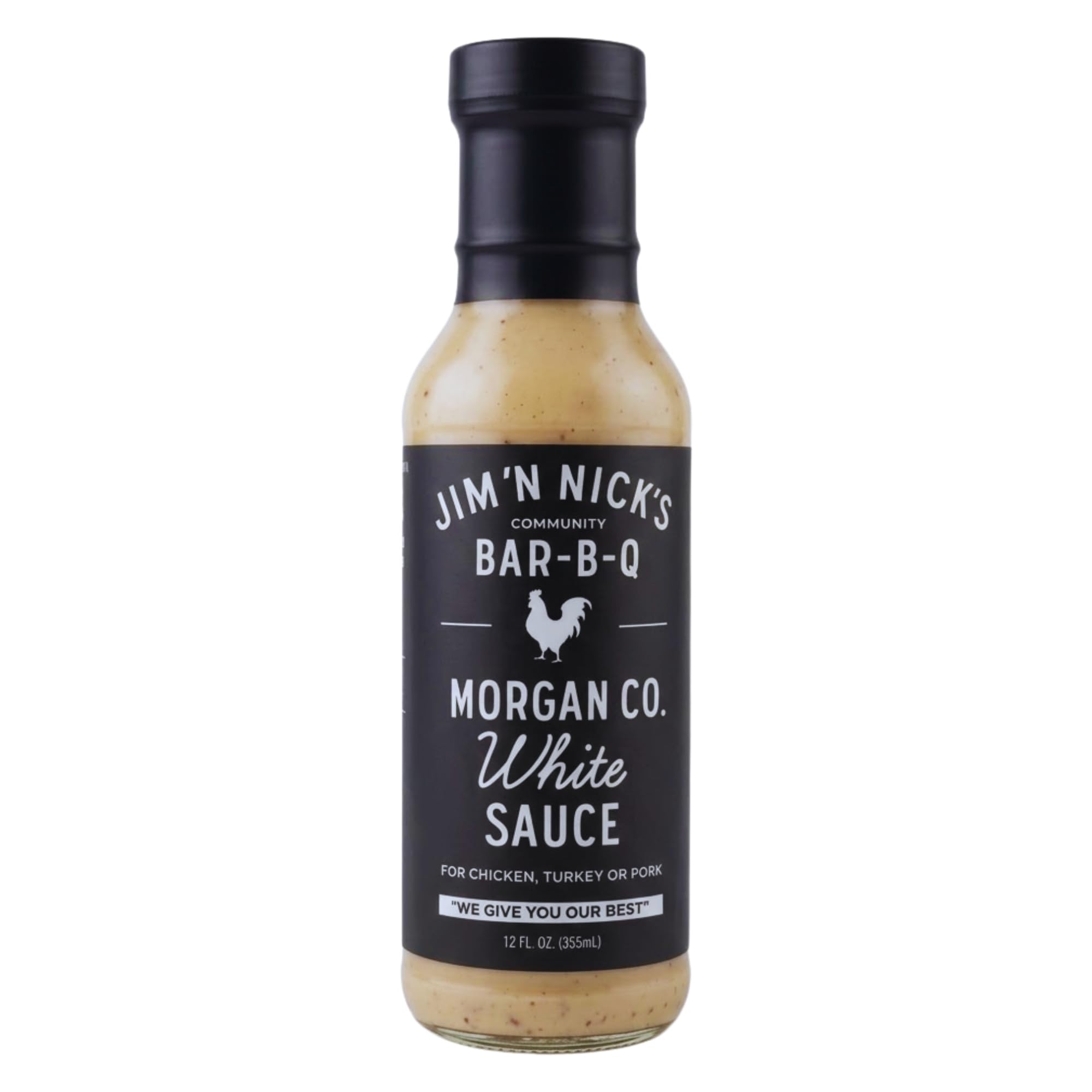 Jim N Nicks World Famous Southern Recipe Bar-B-Q, White Sauce, 12 oz, 1 Pack