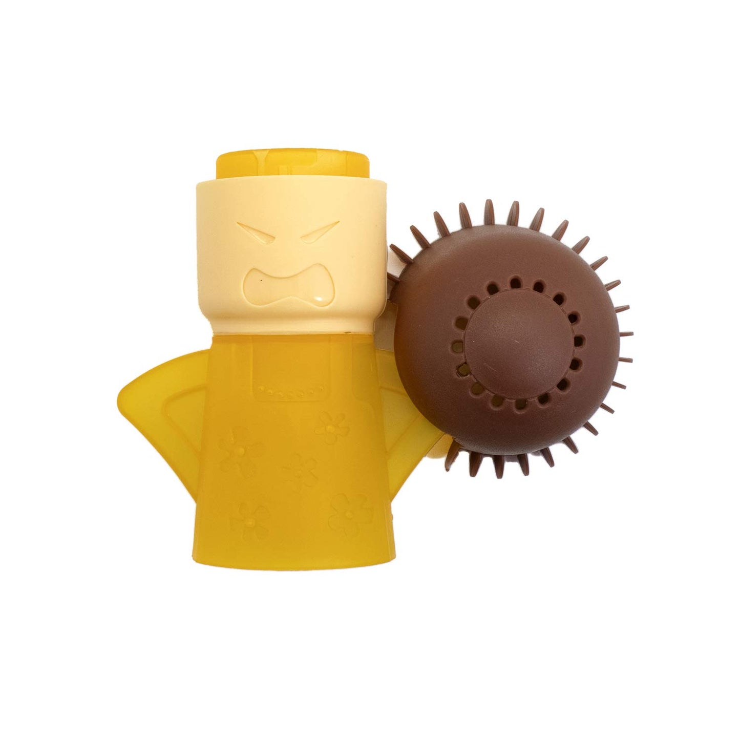 AINING Just Add Vinegar and Water (Yellow).Microwave Cleaner Steam Angry Mama Easily Cleans The Crud in Minutes. Fast Action Steam Kitchen Gadget