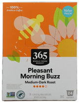 365 by Whole Foods Market Pleasant Morning Buzz Value Size Coffee Capsule, 9.3 OZ