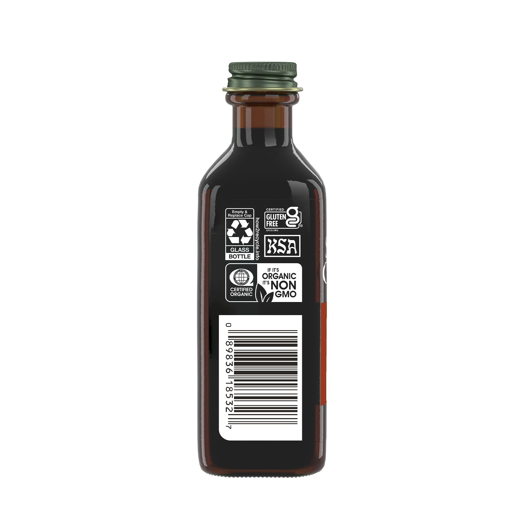 Simply Organic Pure Madagascar Vanilla Extract, 4-Ounce Glass Jar, Certified Organic, Gluten-Free, Sugar-Free Flavor For Smoothies