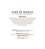 Alkaline Herb Shop Just Herbs: Flor De Manita