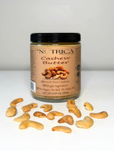 100% Pure Cashew Butter, Single Ingredient, No Salt, No Sugar, No Palm Oil, No Additives, Vegan, Plant Based Protein, Premium Roasted Cashews, 9.25oz