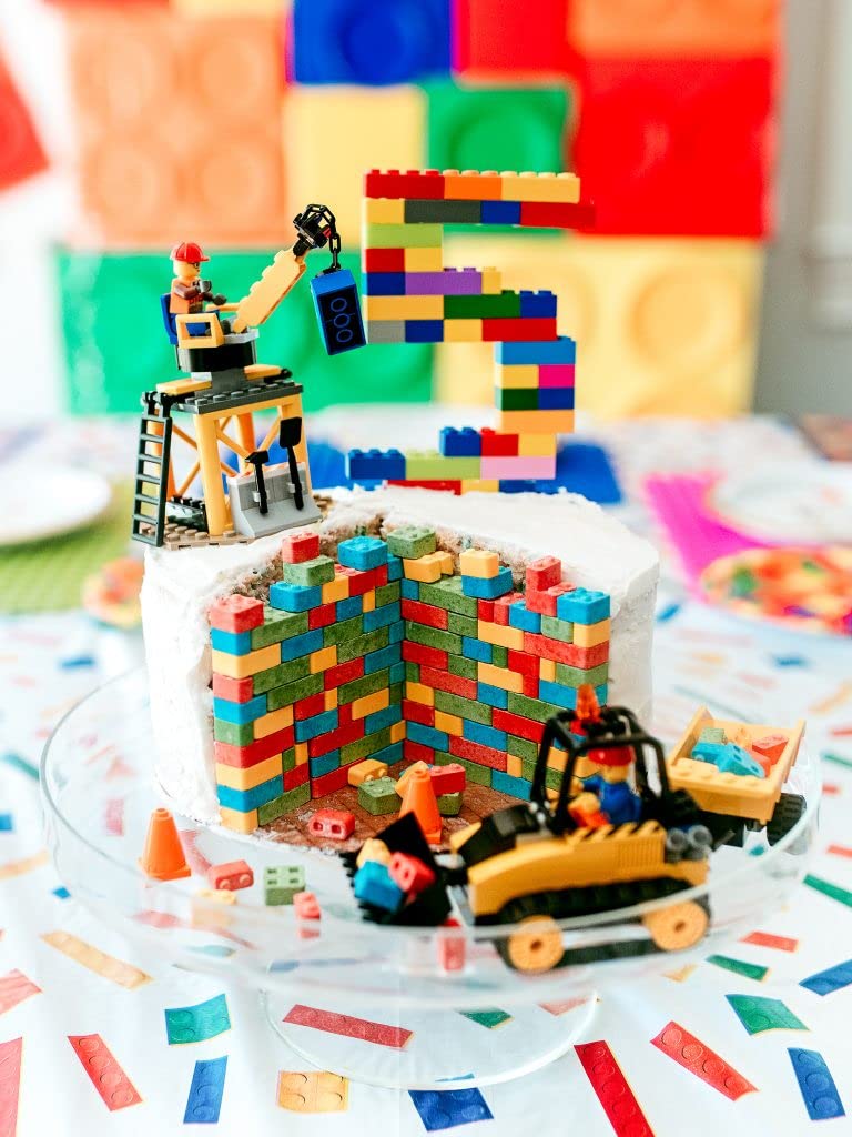 Building Blocks Candy - 3 Pound Bag - Building Block Candies - Candy Bricks Assorted Flavors - Edible Blocks Assortment