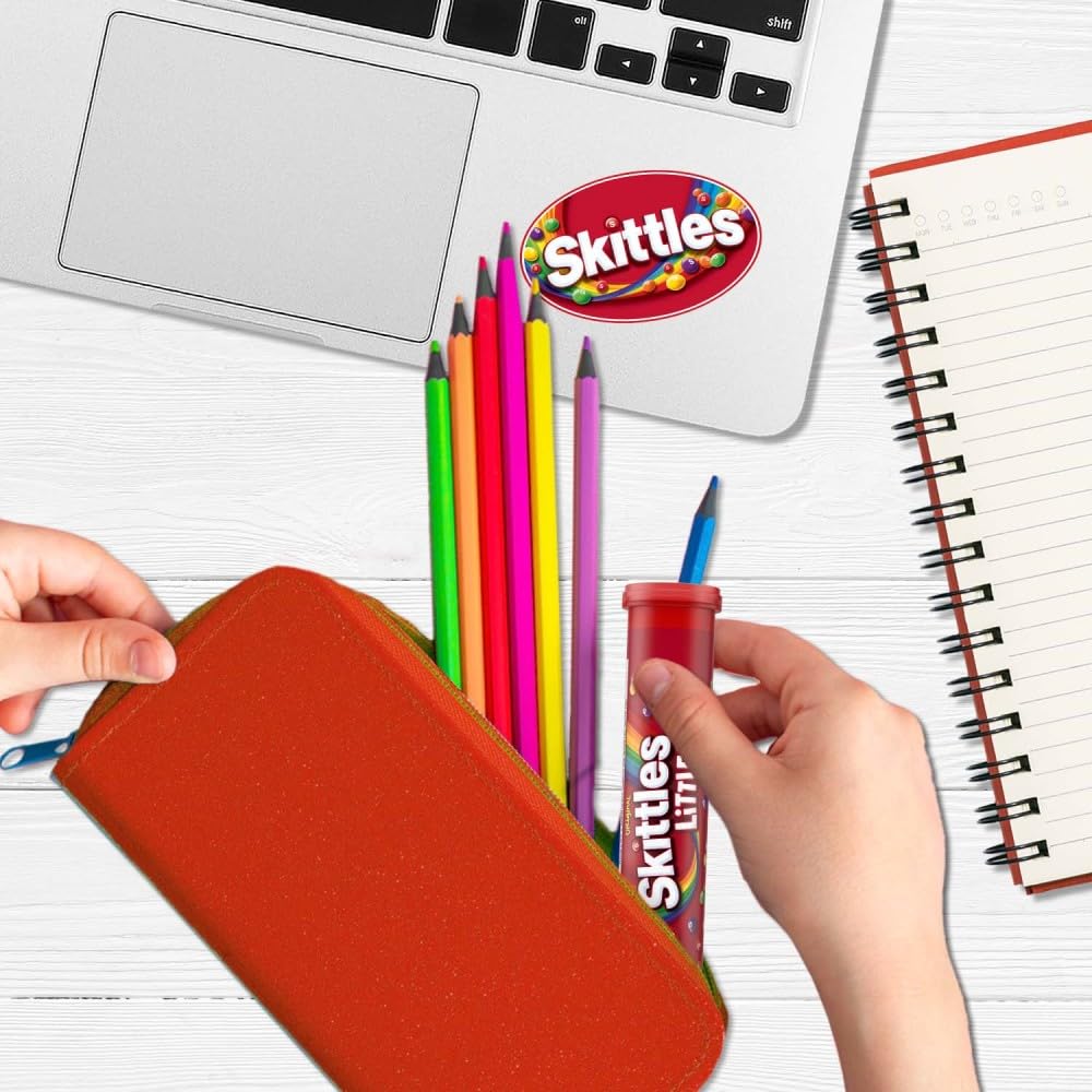 SKITTLES Original Littles Chewy Candy, Share Size, 1.9 oz Tube (Pack of 24)
