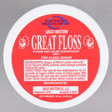 Great Western Great Floss 1 lb. Blue Raspberry Cotton Candy Concentrate Sugar
