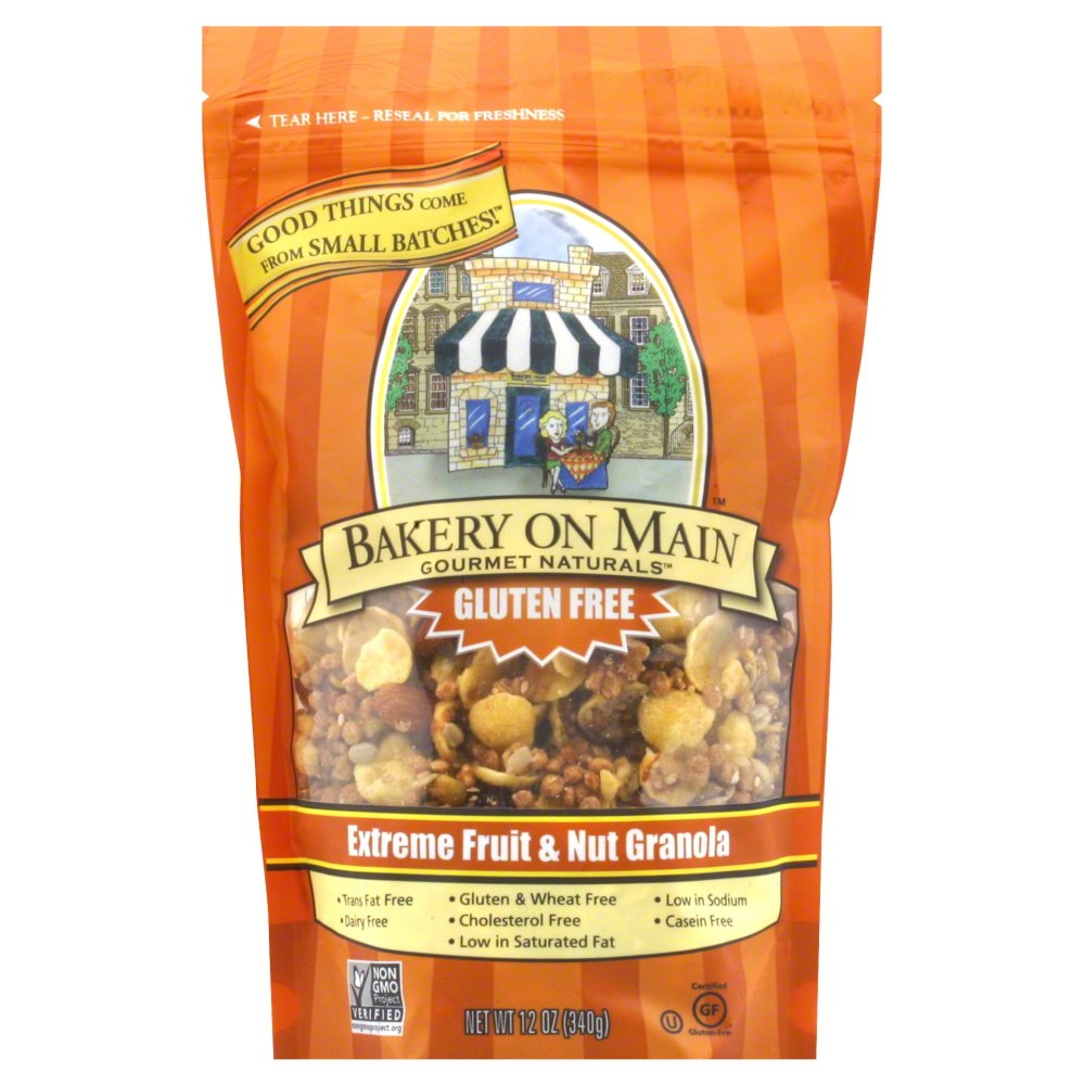 Bakery On Main Gluten Free Granola Extreme Fruit and Nut -- 12 oz ( pack of 48)