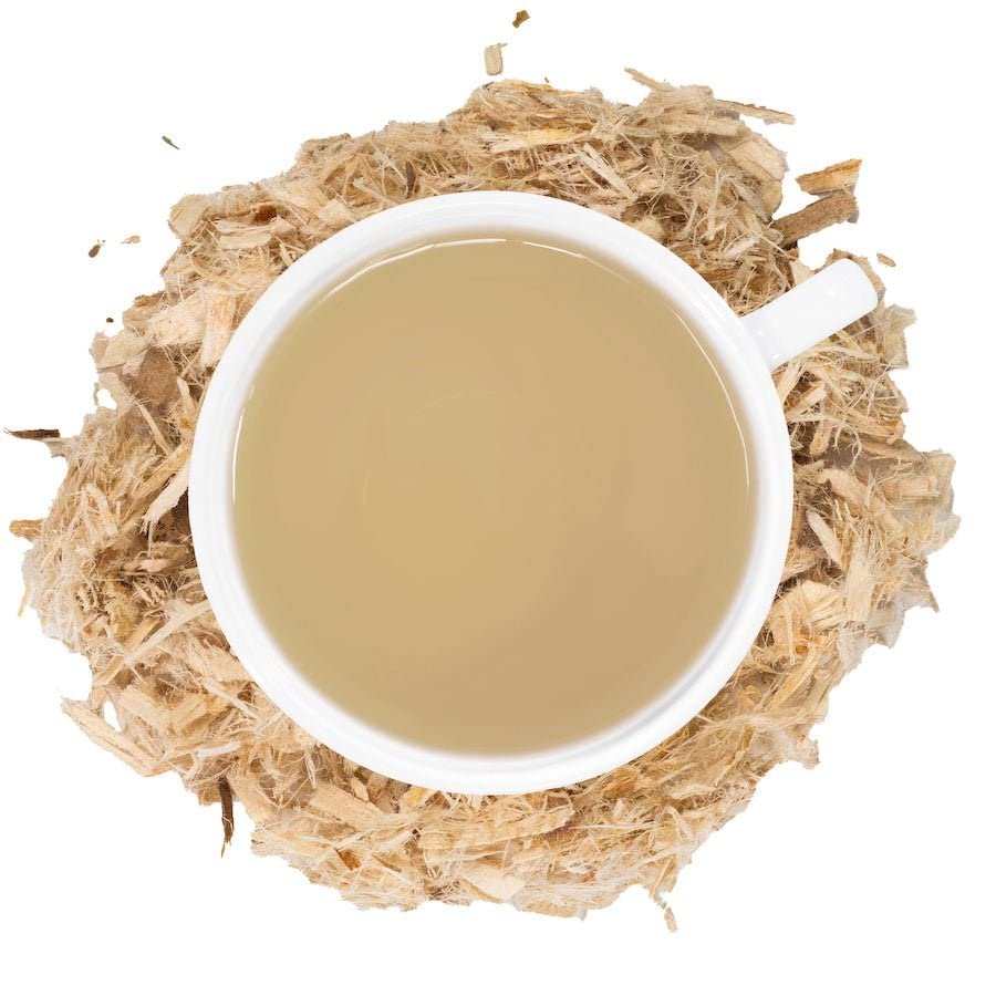 Organic Slippery Elm Loose Leaf Tea - 2oz Bag (Approx. 30 Servings) | Full Leaf Tea Co.