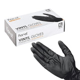 Karat FP-GSV1047B Synthetic Vinyl Powder-FREE Glove (Black) - Medium - 1,000 case