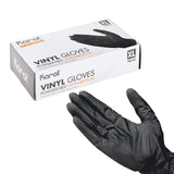 Karat FP-GSV1047B Synthetic Vinyl Powder-FREE Glove (Black) - Medium - 1,000 case