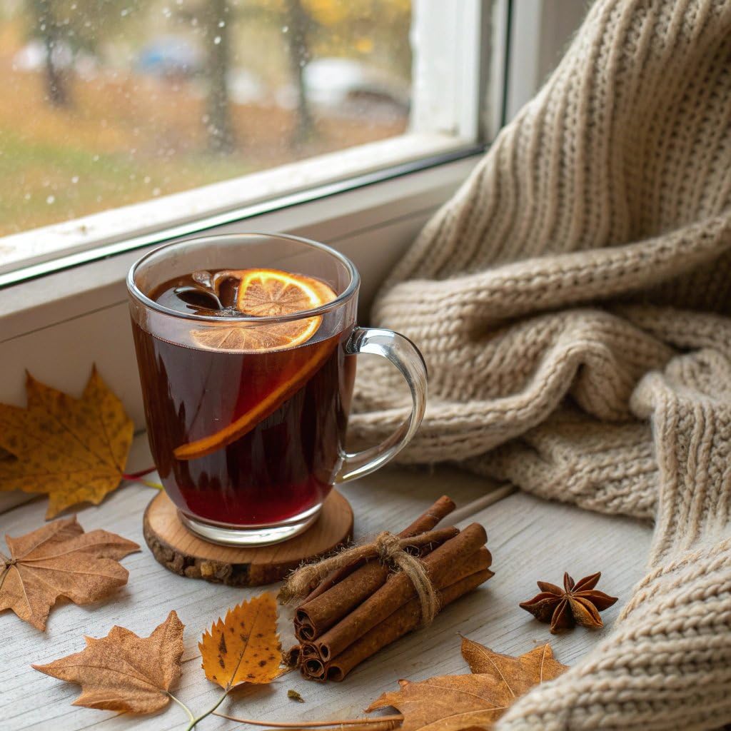 Harney & Sons Caffeinated Hot Cinnamon Sunset Black Tea with Orange and Cloves Tin 20 Sachets (Pack of 1)