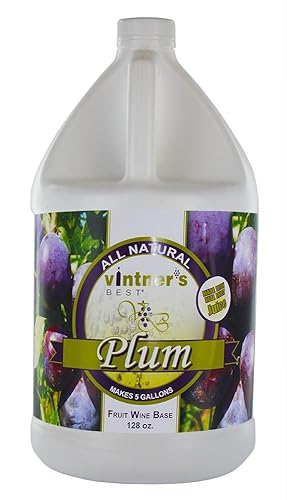 Vintners Best Fruit Wine Base-Plum 128 oz. Jug
