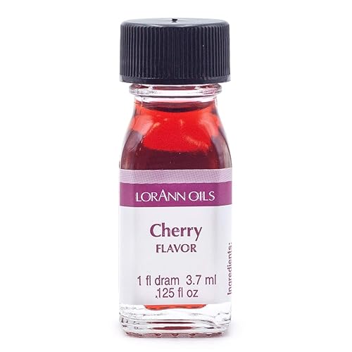 LorAnn Cherry Super Strength Flavor, 1 dram bottle (.0125 fl oz - 3.7ml)