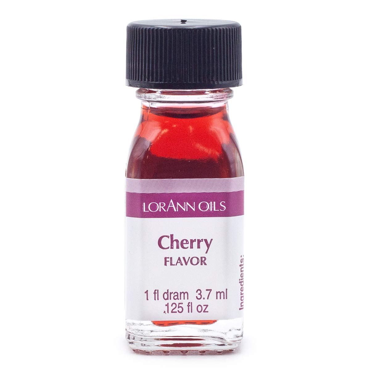 LorAnn Cherry Super Strength Flavor, 1 dram bottle (.0125 fl oz - 3.7ml)