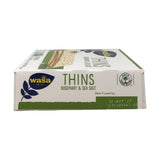 Wasa Crispbread Thins,Rosemary & Sea Sal 6.7 Oz (Pack Of 10)