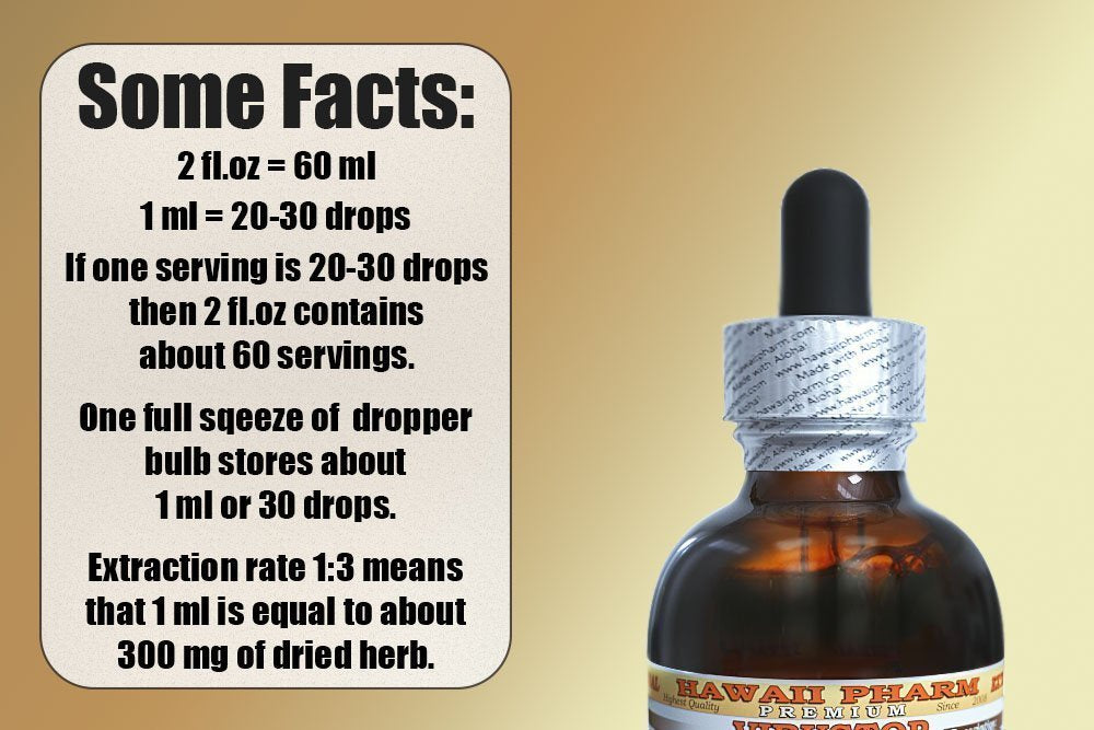 Hawaii Pharm Sea Cucumber (Cucumaria Frondosa) Liquid Extract 2x4 fl.oz