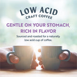 Clean Coffee Co. - Low Acid Medium Roast, Tested for Molds and Toxins, Costa Rica Blend, Notes of Milk Chocolate, Roasted Nuts, Toasted Malt (Whole