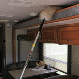 Mr. Long Arm 0730 Natural Lambswool Duster with Threaded Handle