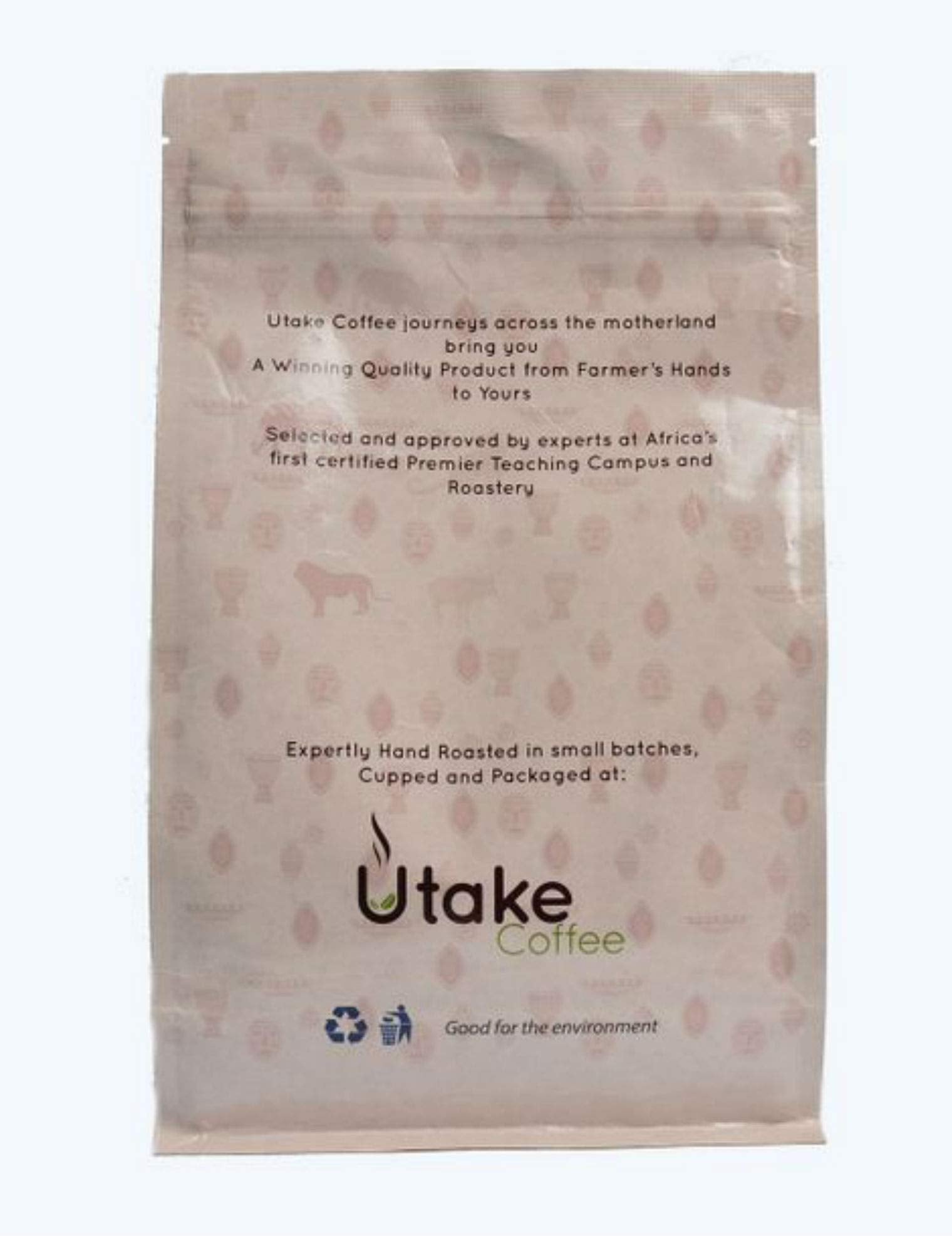 Kenya AA Coffee. Single Origin, Fair Trade Ground Coffee. Small Batch, Medium Roast Coffee packed in 13.23-Ounce (375grams) Resealable Valve Bag by