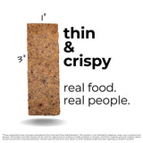 The Panza Chocolate Chip Gourmet Cookie Snack Thin & Crispy | Organic, Non-GMO, 100% Natural Ingredients | Signature Pouch 3.0 oz