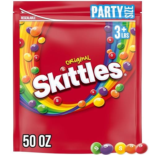 SKITTLES Original Fruity Candy 50-Ounce Party Size Pouch