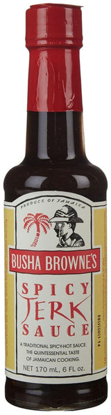 Busha Browne Spicy Jerk Sauce, 5 oz