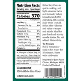 Eden Bifun Rice Noodles, Thin, Japanese, Glass, Gluten Free, 100% Steamed Rice, 3.5 oz