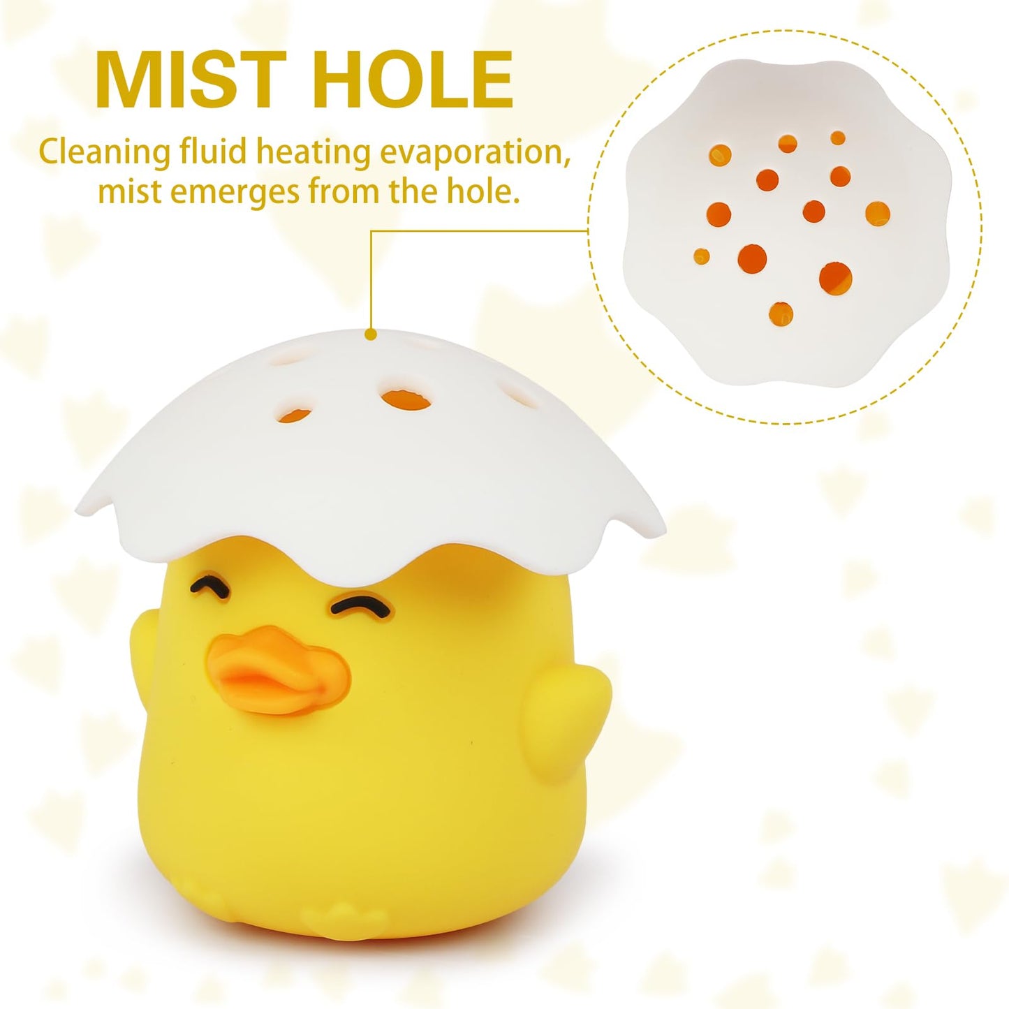 Sakuo NEW Microwave Steam Cleaner, Duck Microwave Cleaner, Just Add Vinegar and Water, Cut Cleaning Time by Half, Kitchen Gifts Accessories Gadgets
