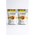 Piedmont Pennies Cheese Crackers - 2-Pack | Sharp Cheddar Gluten-Free Ingredients | Baked Cheese Snack | No Sugar | Handmade in NC | Small-Batch