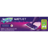 Swiffer Wet Jet Mop, Floor Cleaner for Mopping Wood, Laminate, Tile in Home, Bathroom, Kitchen, All Purpose Multi-Surface Cleaning Set includes 1