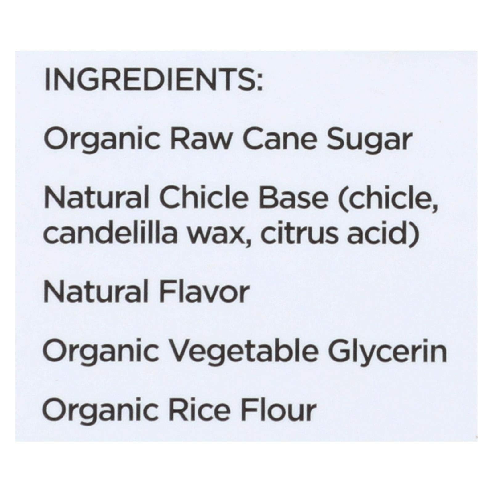 Simplygum Gum Ginger Natural