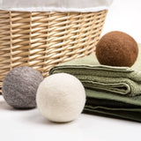 Reusable Wool Dryer Balls - Light Set (Pack of 3)