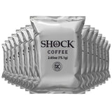 Shock Coffee Ground Stay Fresher Packs. The Strongest Caffeinated All Natural Coffee, Up to 50% more Caffeine than Regular Coffee, 6.6 pounds