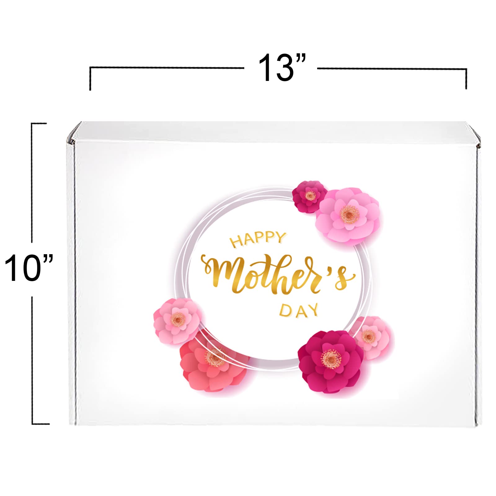 Mothers Day Cookies Gift Basket for Mom for wife from daughter Son | Individually Wrapped | 12 Pack | Nut-Free | Kosher Dairy