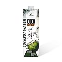 Coco Drop 100% Pure Coconut Water - No Sugar Added, Unsweetened, Non-GMO, 33.8 fl oz Bottle (Pack of 1)