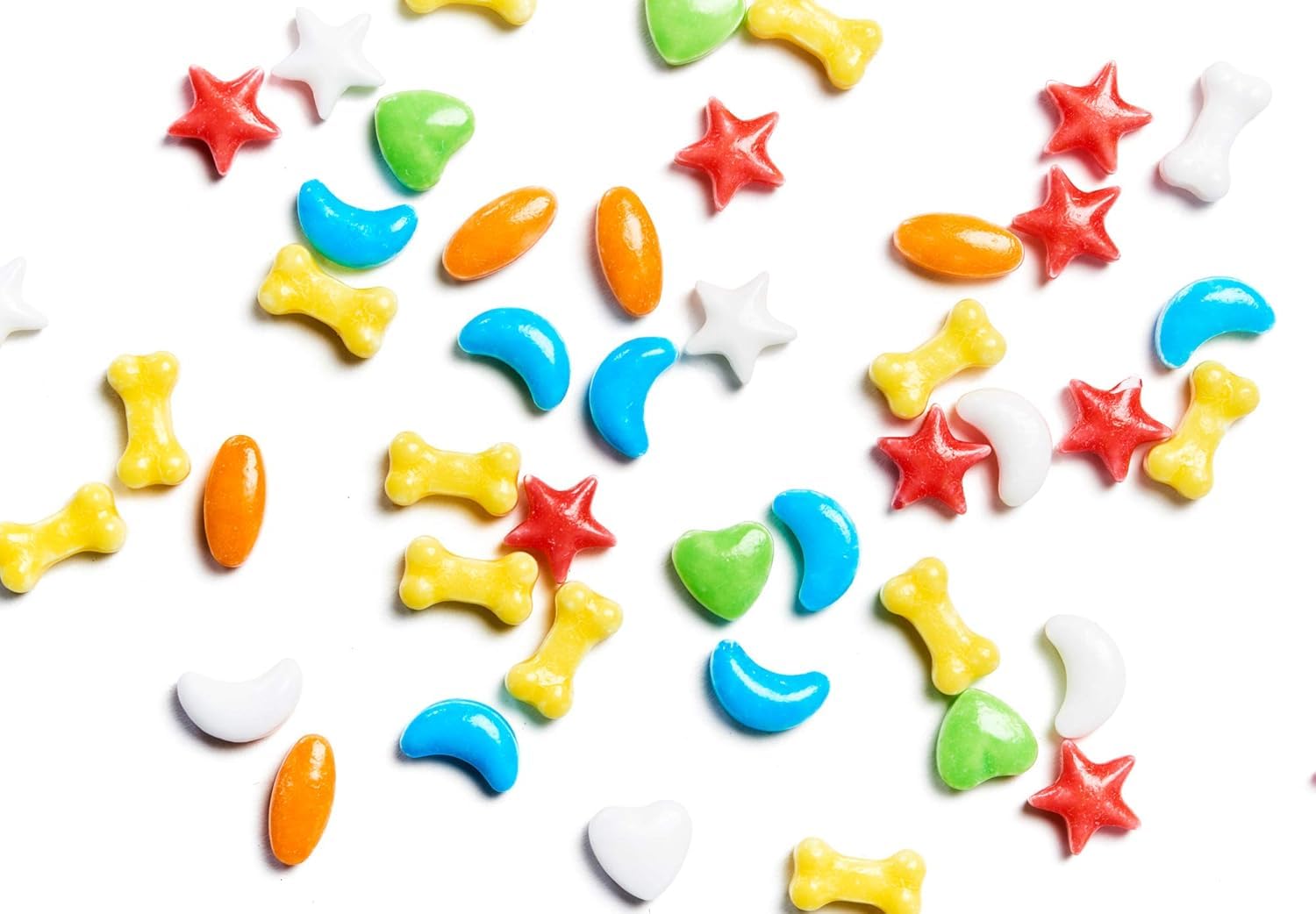 Wee Winkers 8lb of Bulk Candy for Candy Machine, The Perfect Filler for your Gumball Machine, Fruit-Flavored Assorted Shapes, Retro Style Hard Candy