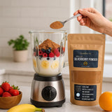 Angel's Peel Lounge Silverberry Powder - 100% Natural Superfood Rich in Vitamin C - Immune Support for Smoothies, Juices & Beverages - 8 fl oz