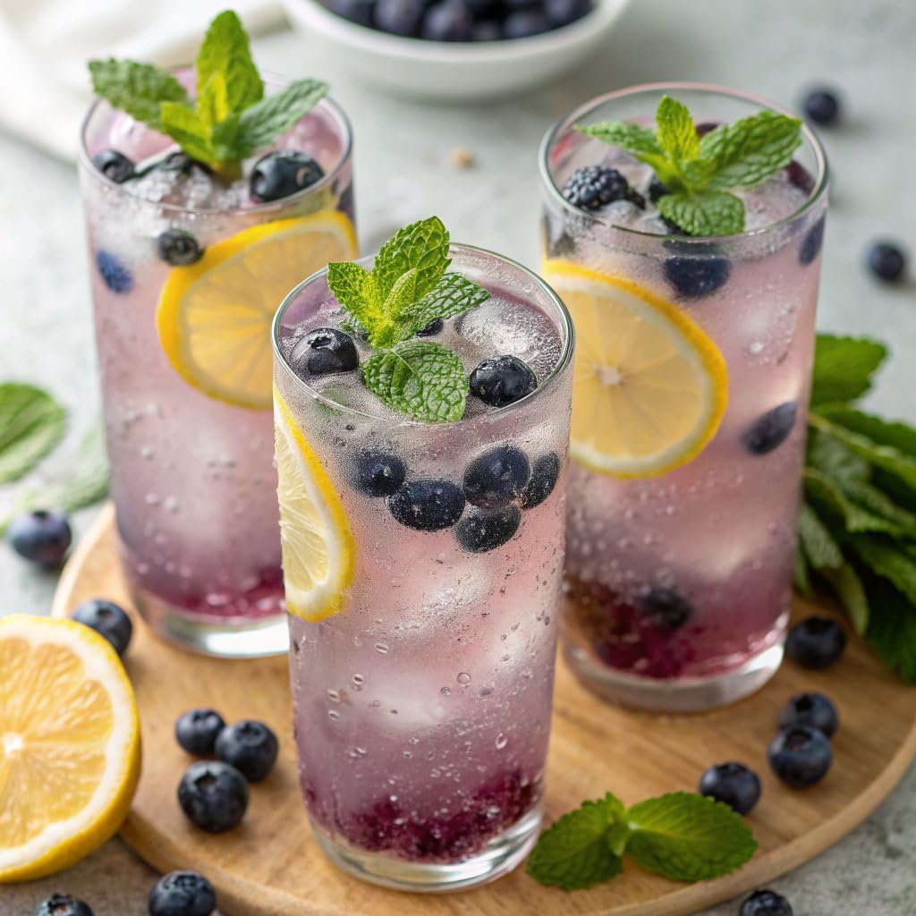 Simply Lemonade with Blueberry All Natural, 52 Fl Oz Bottle